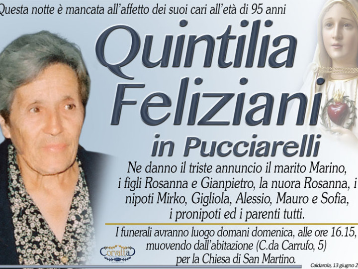 Feliziani Quintilia Pucciarelli