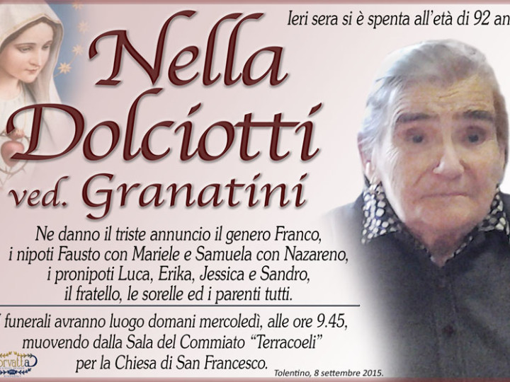 Dolciotti Nella Granatini