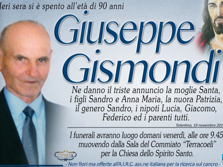 Gismondi Giuseppe