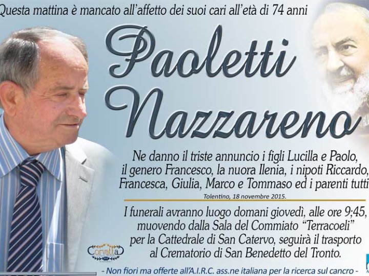 Paoletti Nazzareno