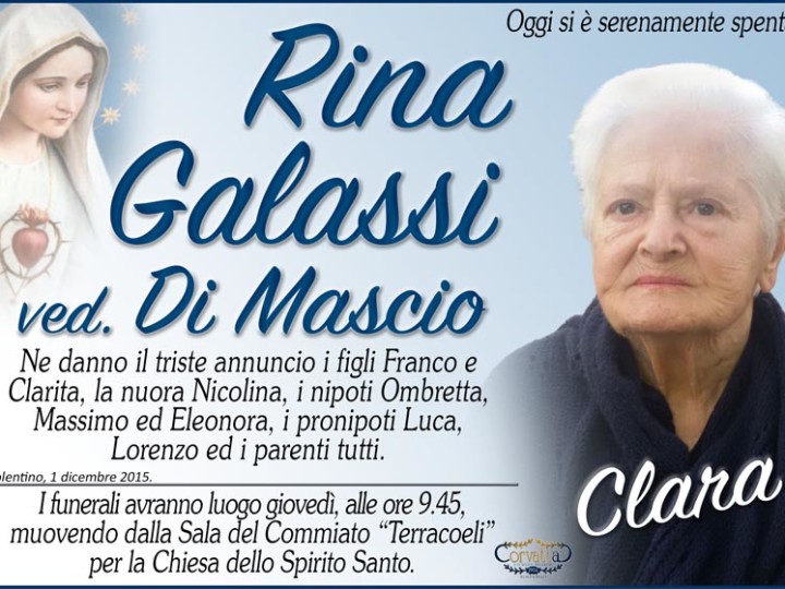 Galassi Rina Di Mascio