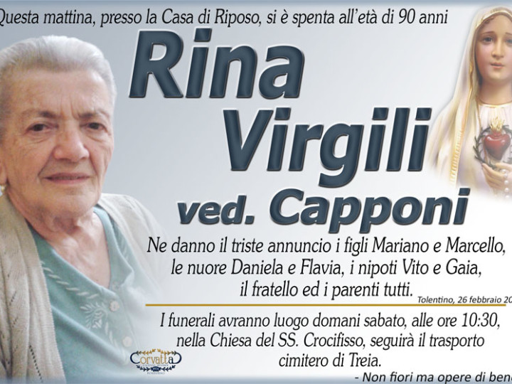 Virgili Rina Capponi