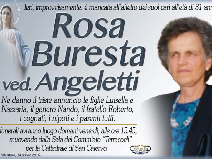 Buresta Rosa Angeletti