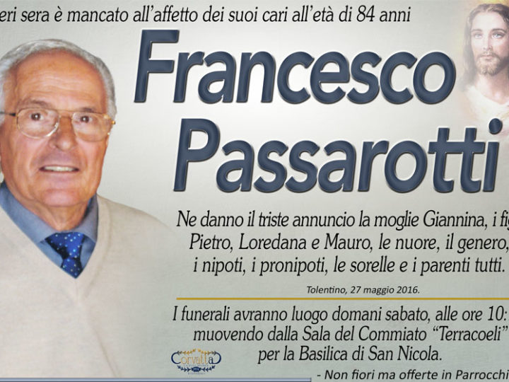 Passarotti Francesco