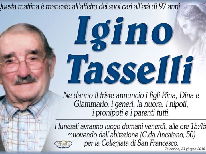 Tasselli Igino