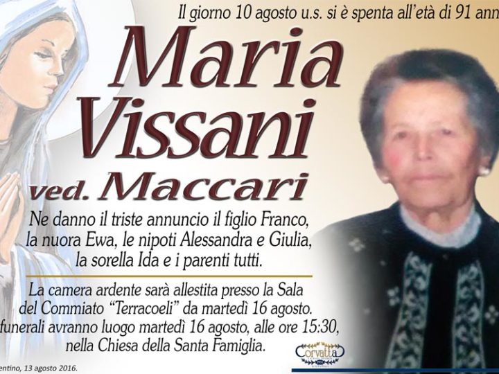 Vissani Maria Maccari