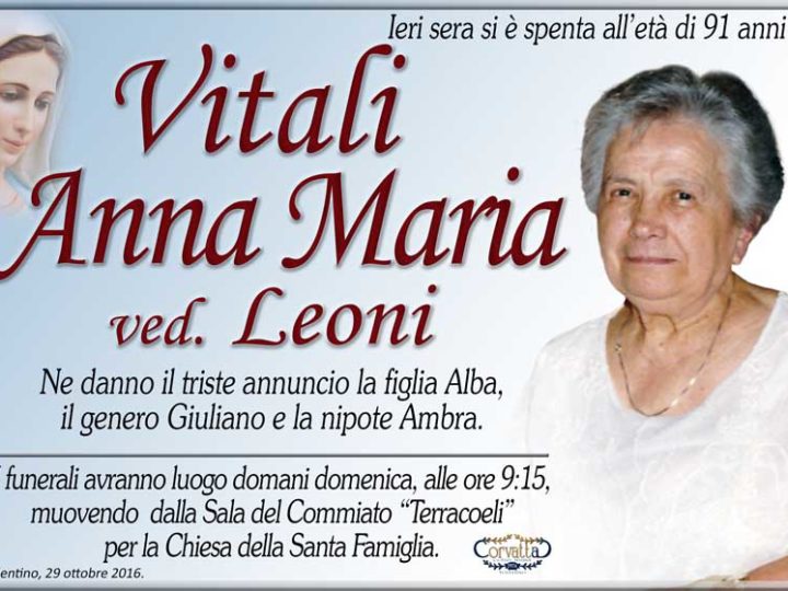 Vitali Anna Maria leoni