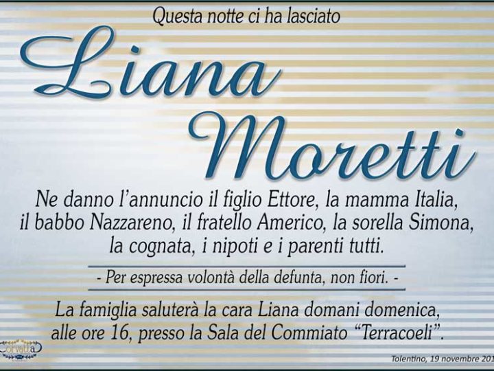 Moretti Liana