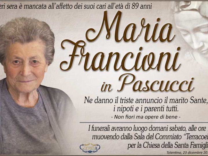 Francioni Maria Pascucci