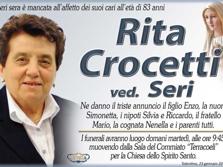 Crocetti Rita Seri