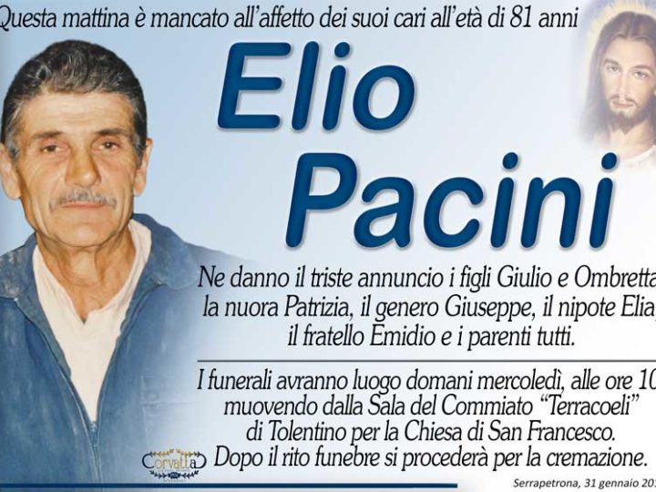 Pacini Elio