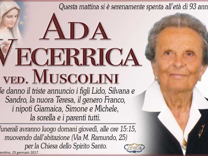 Vecerrica Ada Muscolini