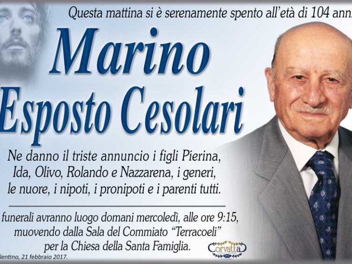 Esposto Cesolari Marino