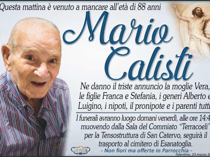 Calisti Mario