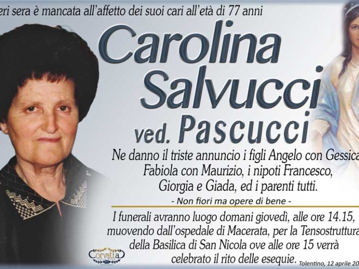 Salvucci Carolina Pascucci