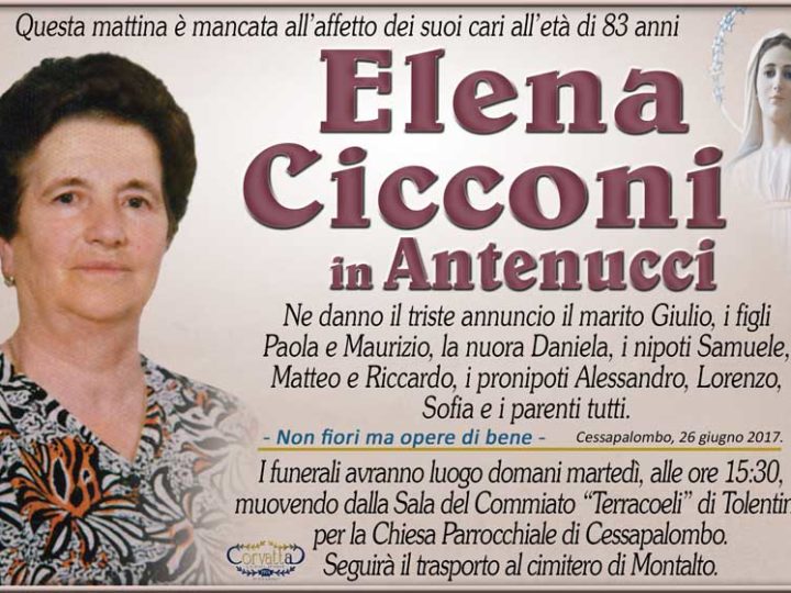 Cicconi Elena Antenucci