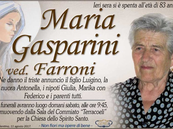 Gasparini Maria Farroni