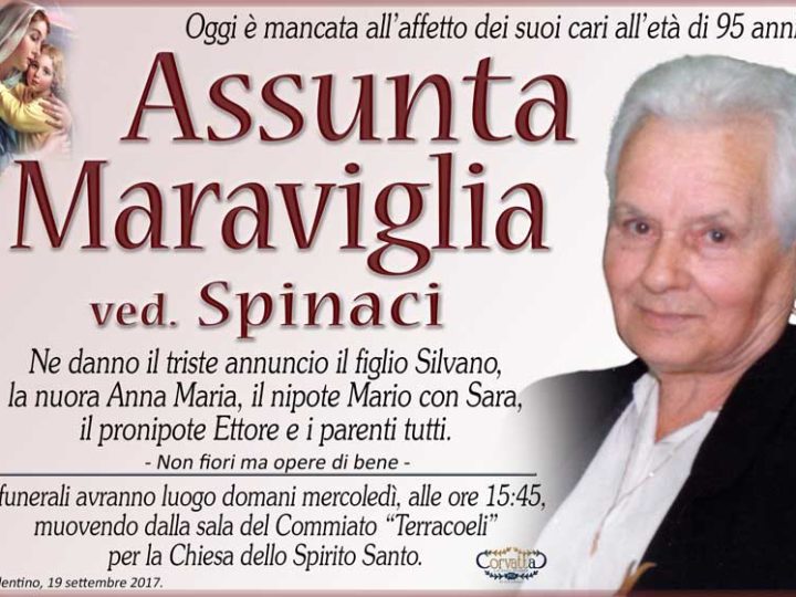 Maraviglia Assunta Spinaci