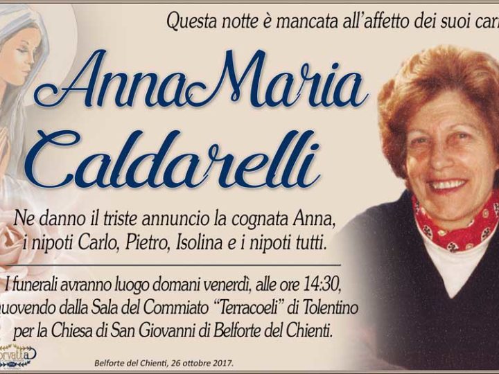 Caldarelli Anna Maria