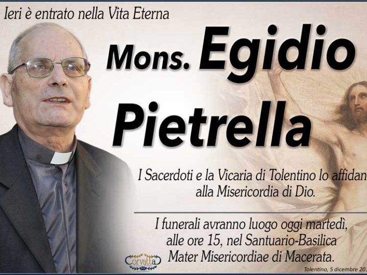 Pietrella Mons. Egidio