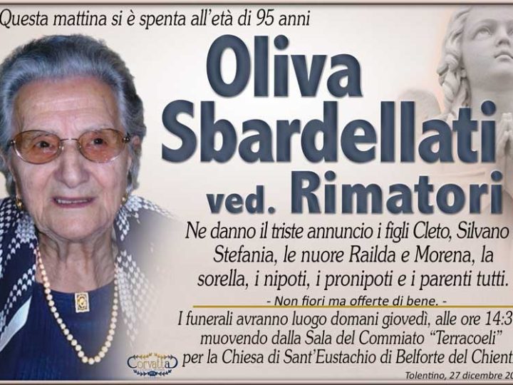 Sbardellati Oliva Rimatori