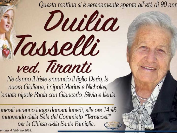 Tasselli Duilia Tiranti