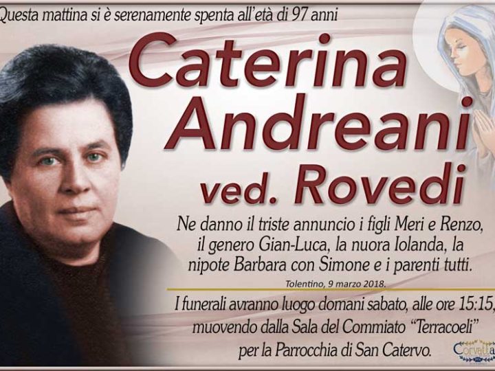 Andreani Caterina Rovedi