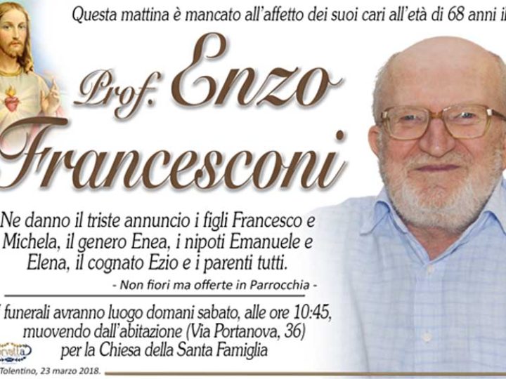 Francesconi Prof. Enzo