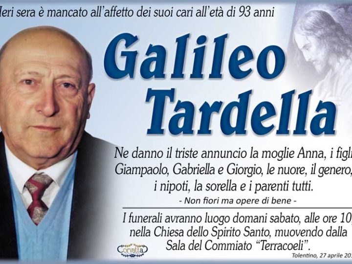 Tardella Galileo