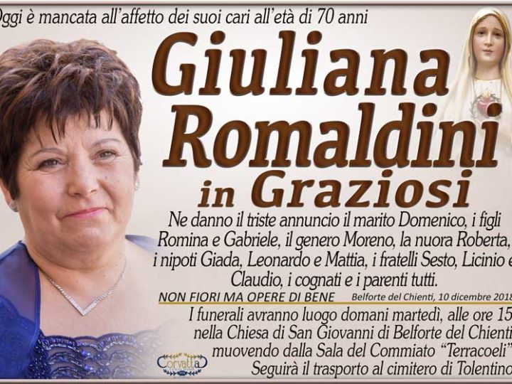 Romaldini Giuliana Graziosi