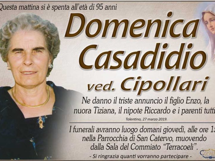 Casadidio Domenica Cipollari