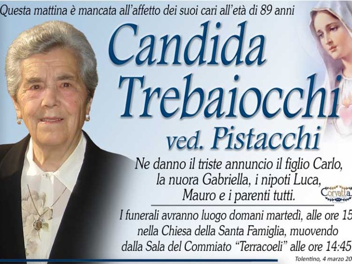 Trebaiocchi Candida Pistacchi