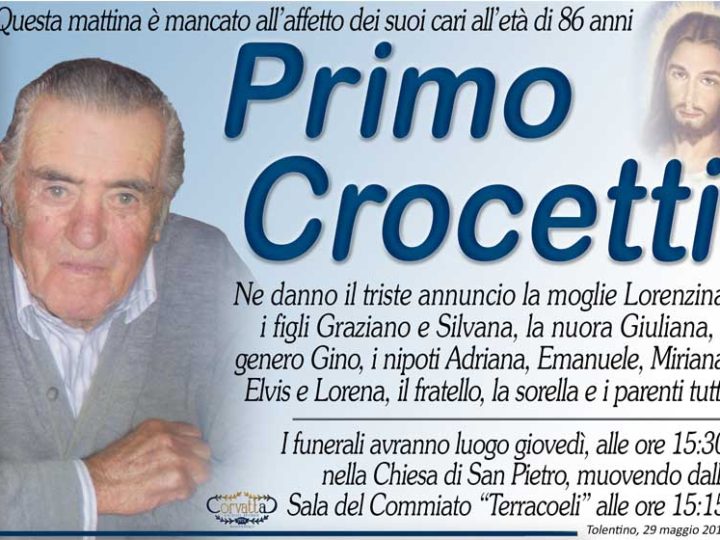 Crocetti Primo