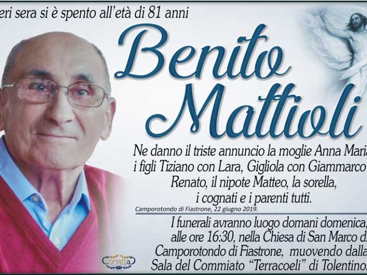 Mattioli Benito