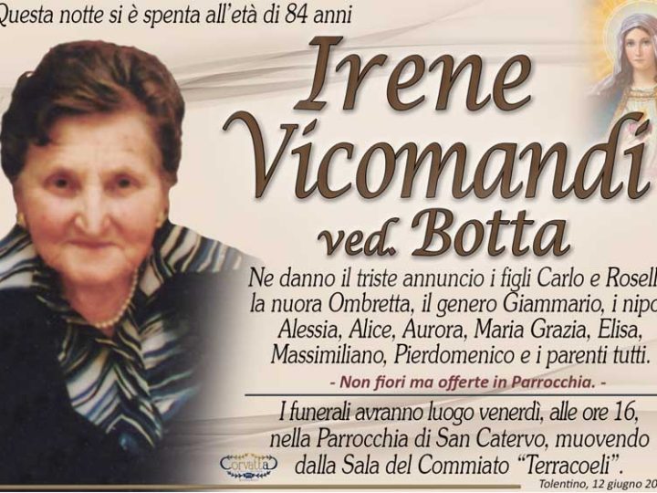 Vicomandi Irene Botta