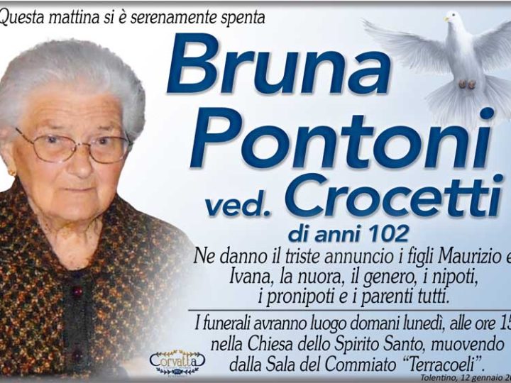 Pontoni Bruna Crocetti