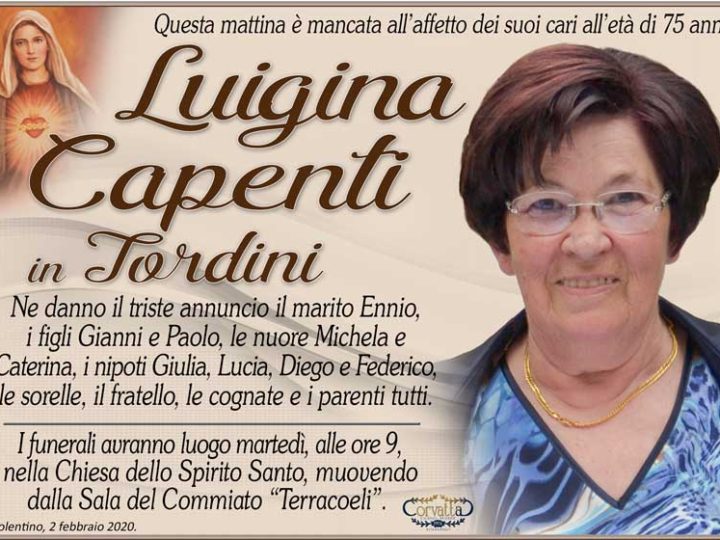 Capenti Luigina Tordini