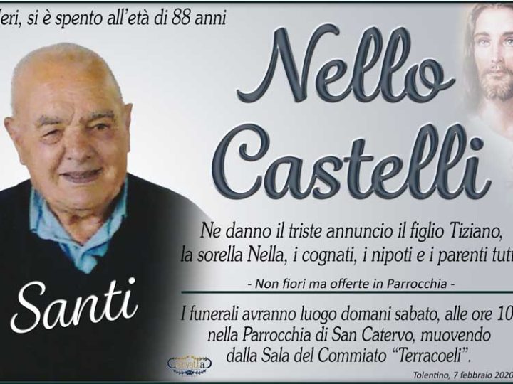 Castelli (Santi) Nello