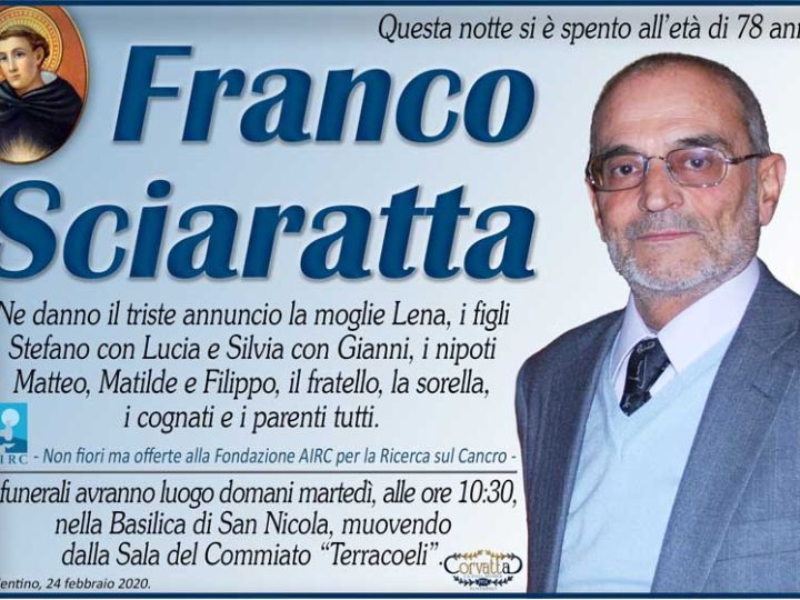 Sciaratta Franco