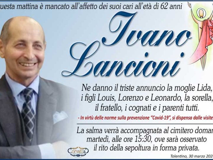 Lancioni Ivano