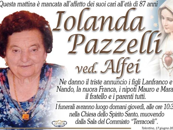 Pazzelli Iolanda Alfei