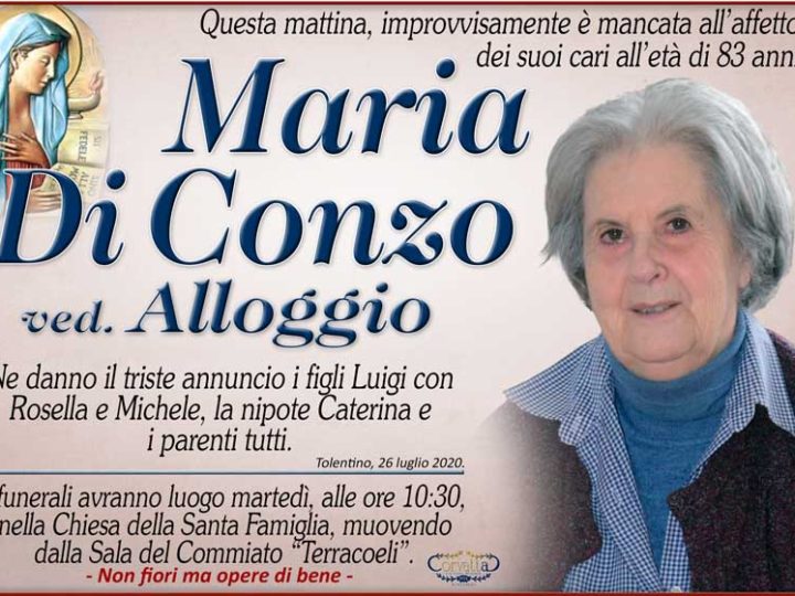 Di Conzo Maria Alloggio