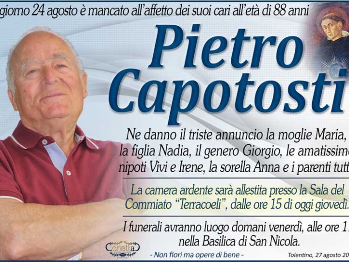 Capotosti Pietro