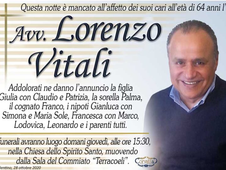 Vitali Avv. Lorenzo