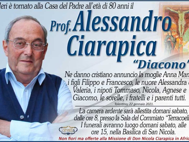 Ciarapica prof. Alessandro