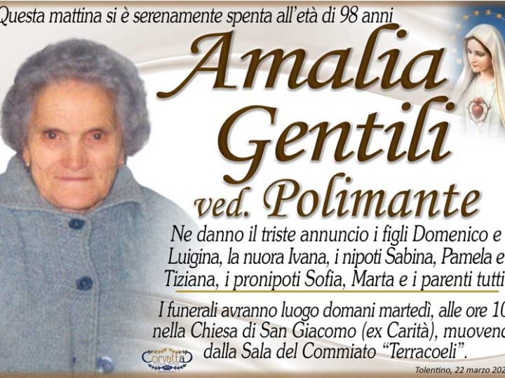 Gentili Amalia Polimante