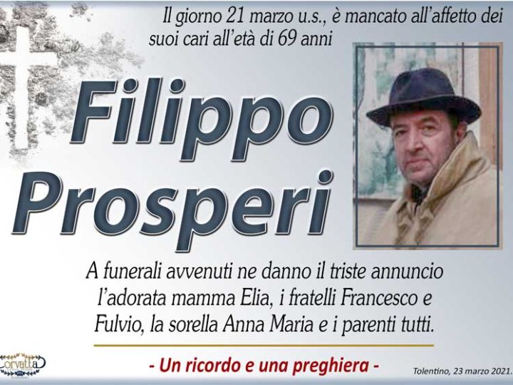 Prosperi Filippo