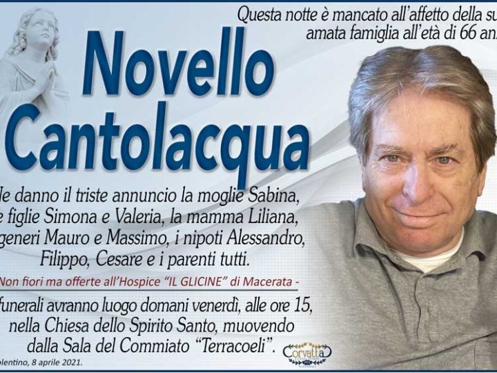 Cantolacqua Novello