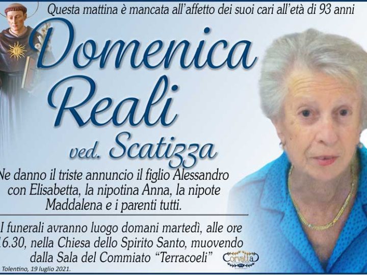 Reali Domenica Scatizza