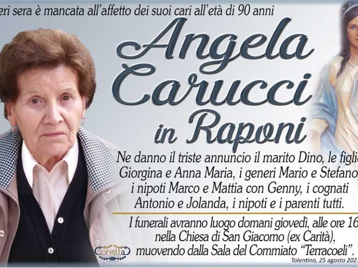 Carucci Angela Raponi